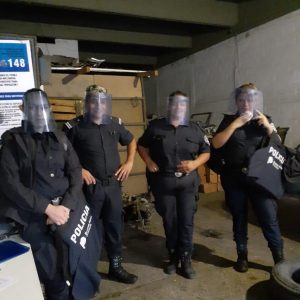 Policia comando de Moreno